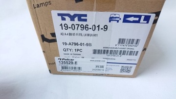 AUDI Q3 8U HALOGEN NOVÝ TYC LEVÝ 11-15