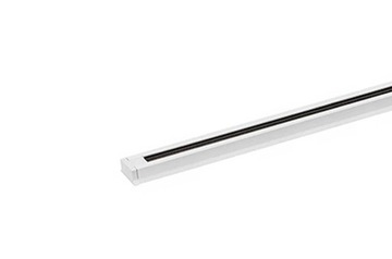 Белый рельс для светодиодных точечных светильников 2м витрины