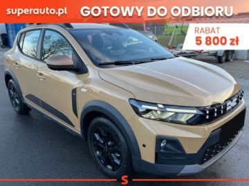 Dacia Sandero III Stepway 1.0 TCe 110KM 2025 Od ręki - Stepway Extreme 1.0 TCe 110KM / Pakiet Zimowy, Easy