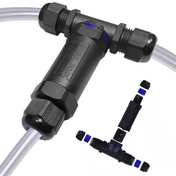 Водонепроницаемый РАЗЪЕМ Розеточная коробка герметичный РАЗЪЕМ IP68 Тройник 3х2,5мм2