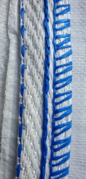 Мешок-контейнер BigBag 90x90x100 см, верхний открытый, плоский нижний для мусора