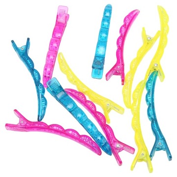 12 шт., заколка для волос «утка патна», разноцветная заколка из АБС-пластика для ES