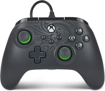 Kontroler przewodowy PowerA Advantage Xbox Series X|S - Niebiańska zieleń
