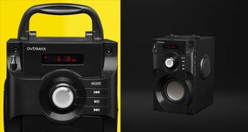 СТРОИТЕЛЬНЫЙ РАДИОДИНАМИК Беспроводной портативный USB SD AUX РАДИО 1800 мАч