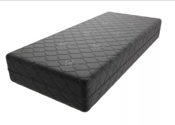 Серый стеганый наматрасник ZAMEK 60x120