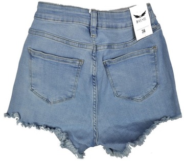 Krótkie spodenki damskie szorty jeansowe MK01 r S