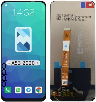 Wyświetlacz LCD Ekran Szybka Dotyk do Oppo A53 2020 CPH2127 Czarny