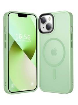 Etui IPhone 15 Plus MAGSAFE - Jasno Zielony