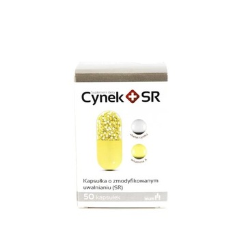 Cynek+SR 50 kapsułek