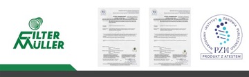 Фильтр-лабиринт Andreae Eco картонный 1х10м