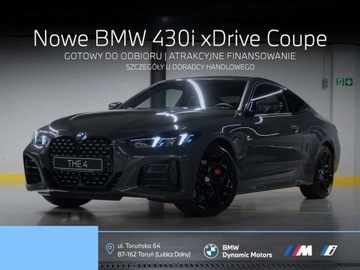 BMW Seria 4 G22-23-26 Coupe 2.0 430i 245KM 2025 BMW Seria 4 30i xDrive Coupe 245 KM - Kamera 360 - M Sport Pro - HarmanKar