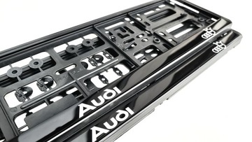 Ramki do tablic rejestracyjnych AUDI KORONA ŻELOWE