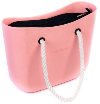 TOREBKA TORBA GUMOWA JELLY BAG O SHOPPER