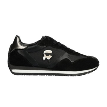 KARL LAGERFELD Czarne sneakersy Velocette Embro Nft 39