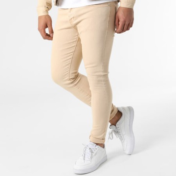 Jeansy Spodnie Męskie Jeansowe Slim fit Joggery