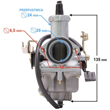 ТЮНИНГ ТРОСА КАРБЮРАТОРА распылитель дроссельной заслонки CG200 PZ30