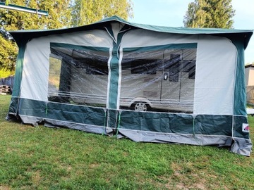 Przedsionek namiot do przyczepy kempingowej DOREMA duży + 2x aneks r11