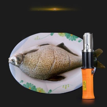 ELEKTRYCZNA SKROBACZKA SKROBAK MASZYNKA NÓŻ DO ŁUSEK RYB SKALER TARKA