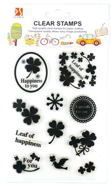 Stemple stempelki silikonowe scrapbooking