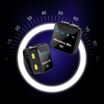 2 БЕСПРОВОДНЫХ МИКРОФОНА USB C, МАГНИТ APPLE ANDROID POWERBANK