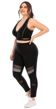 ВЕРХНИЙ КОМПЛЕКТ ЛЕГГИНСОВ ДЛЯ ТРЕНАЖЕРНОГО ЗАЛА ПЛЮС РАЗМЕРА