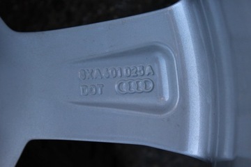 4× DISK HLINÍK AUDI OE A1 7.0" X 16" 5X100 ET 34