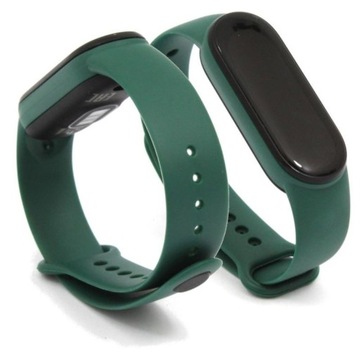 Opaska / pasek do Xiaomi Mi Band 5 6 6 NFC 7 zielo