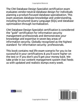 Практические вопросы и практические вопросы к экзамену для специалиста по проектированию баз данных Horizon, Blue CIW