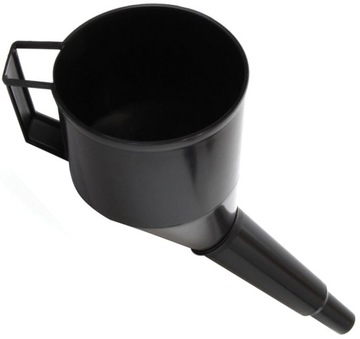 Lejek do paliwa benzyny płynu wody duży z sitkiem