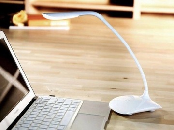 LAMPKA BIURKOWA SZKOLNA NA BIURKO 18 LED USB DOTYK DOTYKOWA BEZPRZEWODOWA