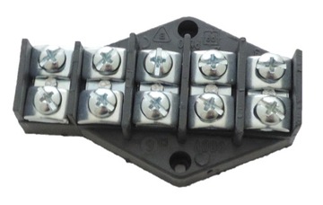 LISTWA ZACISKOWA PŁYTKA 5 torowa PRZEKRÓJ 10mm