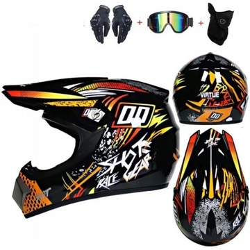 KASK MOTOCYKLOWY OFF-ROAD ENDURO MOTOCROSS