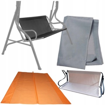 MOCNE SIEDZISKO DO HUŚTAWKI OGRODOWEJ PODKŁAD 160x106cm WYTRZYMAŁY MATERIAŁ