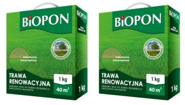 NASIONA BIOPON TRAWA RENOWACYJNA 1 kg PAKIET