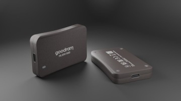 ВНЕШНИЙ НАКОПИТЕЛЬ GOODRAM SSD 1TB HL200 USB C + A CACHE