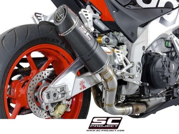 Глушитель SC Project Oval Aprilia Tuono V4 2015-2016
