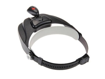 Наголовная лупа, прецизионные очки, мощный светодиод 3,5x.