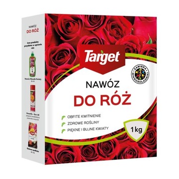 NAWÓZ GRANULOWANY DO RÓŻ 1KG TARGET
