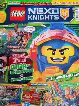 GAZETKA LEGO NEXO KNIGHTS WYDANIE NIEMIECKIE NR 32