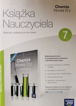 CHEMIA NOWEJ ERY KLASA 7 książka nauczyciela