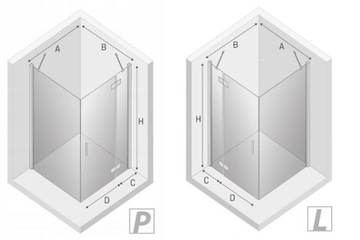 ДУШЕВАЯ КАБИНА ПОЛЬСКАЯ ПОДЪЕМНАЯ 90x80x195 см
