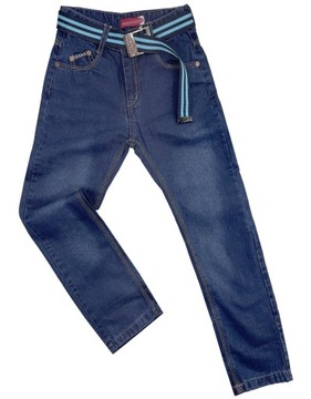 Spodnie JEANSY BRUNO r 164 cm NAVY