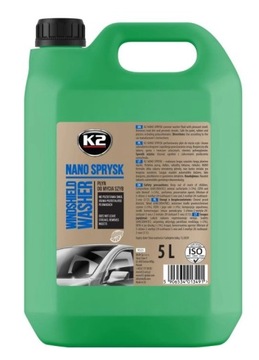 K2 NANO SPRYSK Letni Płyn do Spryskiwaczy 5l