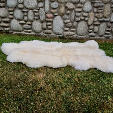 КОВЕР ИЗ КОЖИ МЕДВЕДЯ XXL из натуральной овечьей кожи