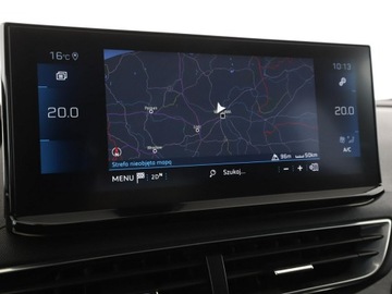 Peugeot 3008 II Crossover Facelifting  1.5 BlueHDi 130KM 2021 Peugeot 3008 full LED półskóra virtual cocpit, zdjęcie 24