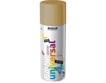 SPRAY Farba BIODUR 400ml RAL 1036 złoty ciemny