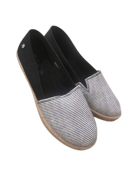 CZARNE TENISÓWKI ESPADRYLE 39