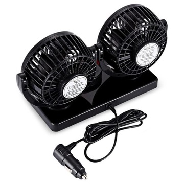 АВТОВЕНТИЛЯТОР ДВОЙНОЙ ГОЛОВКИ 12В