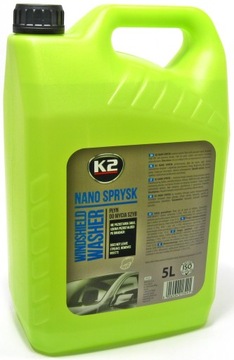 Płyn do spryskiwaczy letni 5L ( 5 L ) - K2 Nano Sprysk zapach cytrynowy