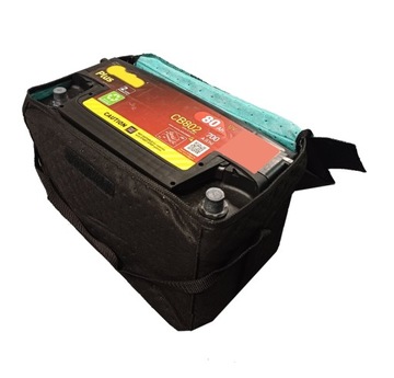 Зимний чехол ДЛЯ АККУМУЛЯТОРА, утеплитель от мороза, РУЧКА D 36х18х20